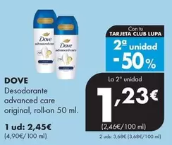 Dove - Desodorante Advanced Care Original