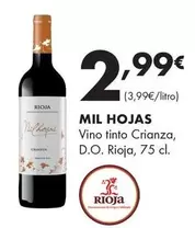 Mil Hojas - Vino Tinto Crianza, D.O. Rioja 
