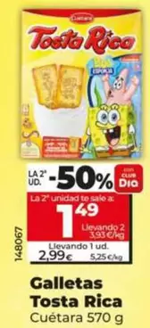 Cuétara - Galletas Tosta Rica 