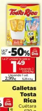 Cuétara - Galletas Tosta Rica