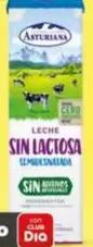 Asturiana - Leche Sin Lactosa Semidesnatada