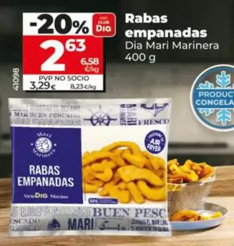 Dia Mari Marinera - Rabas Empanadas 