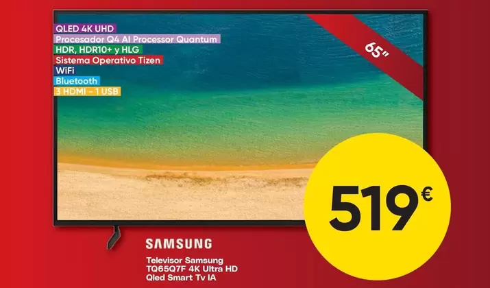Samsung - Televisor Qled Qe65qn800q