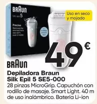 Braun - Depiladora  Silk Epil 5 Se5-000