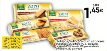 Gullón - Galletas Sin Azucares Chip Choco