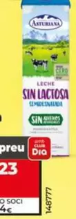 Asturiana - Leche Sin Lactosa Semidesnatada