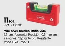 Ratio - Mini Nivel Bolsillo 7587
