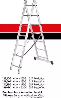 Escaledera Transformable Adminixo