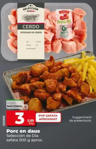 Seleccion De Dia - Cerdo A Tacos 