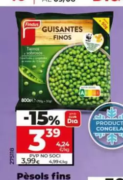 Findus - Guisantes Finos