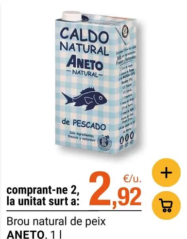 Aneto - Caldo Natural De Pescado