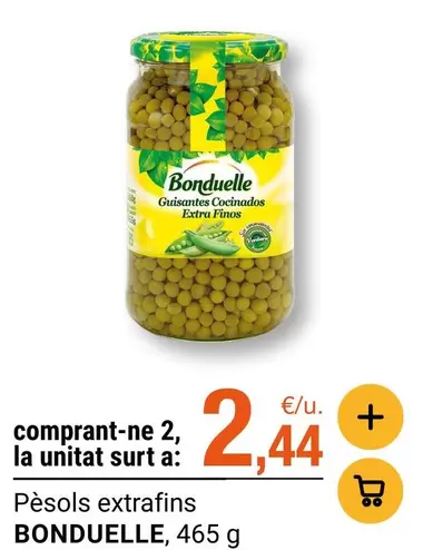 Bonduelle - Pèsols Extrafins