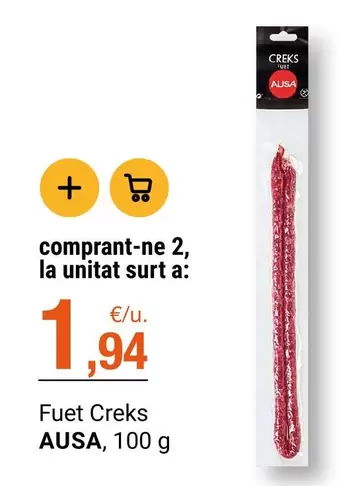 Ausa - Fuet Creks