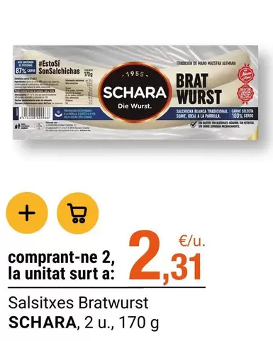 Schara - Salsitxes Bratwurst
