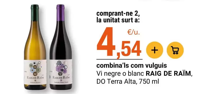Vi Negre O Blanc Do Terra Alta
