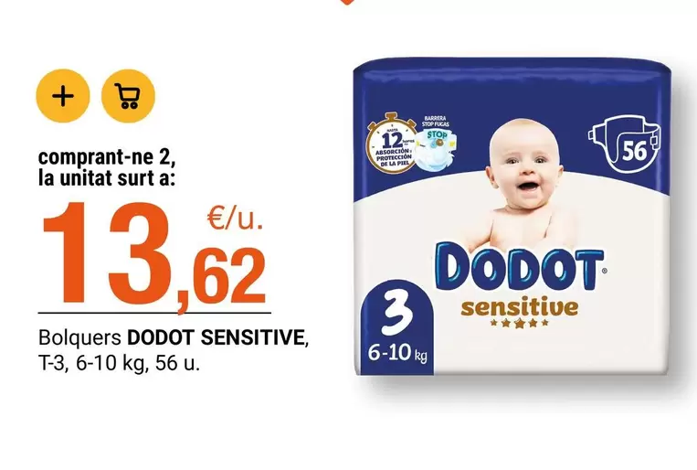 Dodot - Bolquers Sensitive