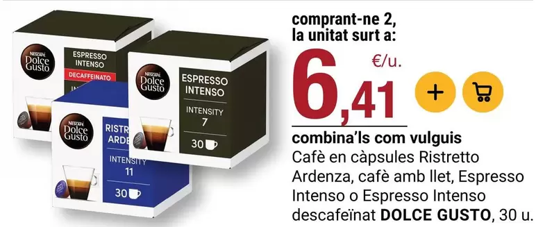 Dolce Gusto - Cafe En Capsule