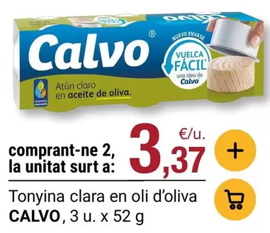 Calvo - Tonyina Clara En Oli D'oliva