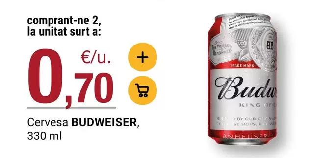 Budweiser - Cervesa