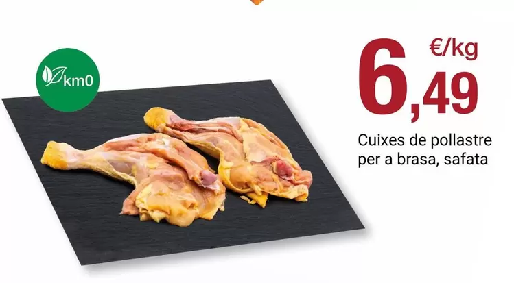 Cuixes De Pollastre Per A Brasa, Safata