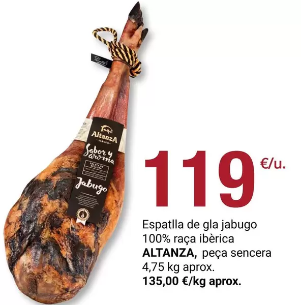 Altanza - Espatlla De Gla Jabujo