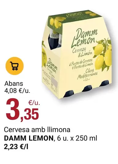 damm - Cervesa Amb Llimona