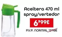 Aceitera Spray/Vertedor