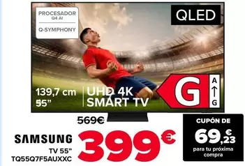 Samsung - TV 55" TQ55Q7F5AUXXC