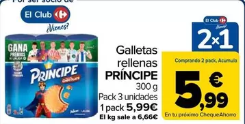 Príncipe - Galletas Rellenas
