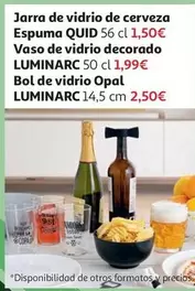 JARRA VIDRIO CERVEZA 56CL ESPUMA QUID