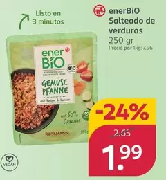 enerBio - Salteado De Verduras