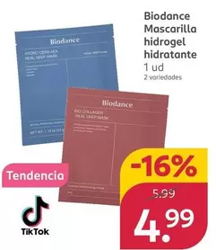 Biodance - Mascarilla Hidrogen Hidratante