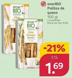 enerBio - Palitos De Queso
