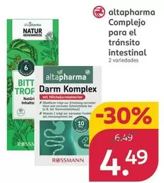 Altapharma - Complejo Para El Transito Intestinal