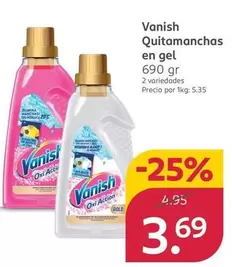 Vanish - Quitamanchas En Gel