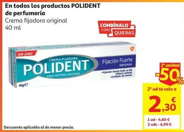 polident - Crema Fijadora Original