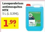 Mtk - Lavaparabrisas Antimosquitos