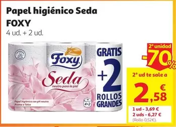 Foxy - Papel Higienico Seda
