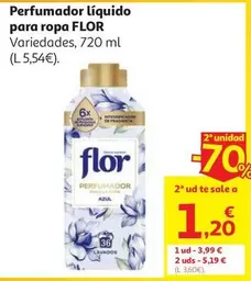 Flor - Perfumador Liquido Para Ropa