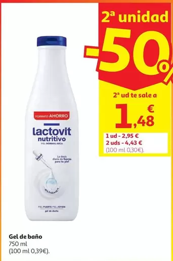 Lactovit - Gel De Bano