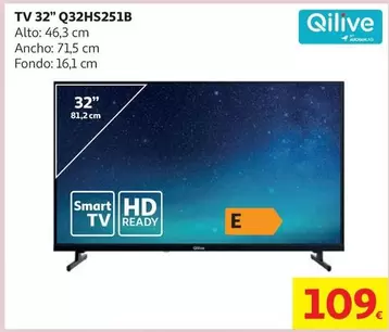 quilive - Tv 32" Q32HS251B