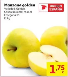 origen - Manzana Golden