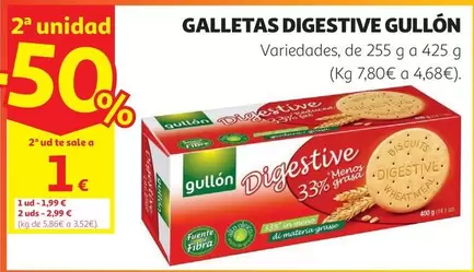Gullón - Galletas Digestive