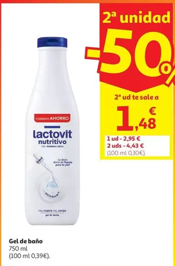 Lactovit - Gel De Bano
