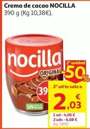 CREMA CACAO 2 SABORES NOCILLA 390 G