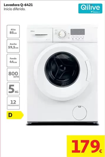 Qilive - Lavadora Q-6421