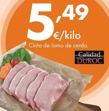 Cinta De Lomo De Cerdo