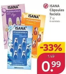 Isana - Capsulas Faciales