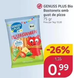 Genuss Plus - Bio Palitos Con Sabor A Pizza