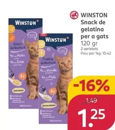 Winston - Snack De Gelatina Para Gatos